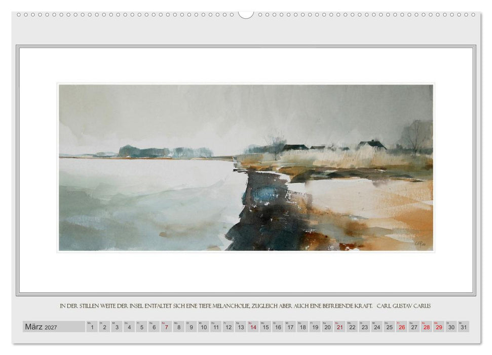 Zauber einer Insel (CALVENDO Wandkalender 2027)