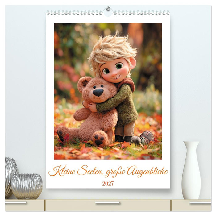 Kleine Seelen, große Augenblicke (CALVENDO Premium Wandkalender 2027)
