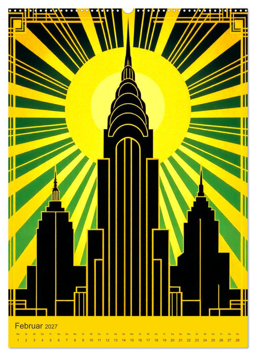 Art Deco Luxury – Golden Twenties (CALVENDO Wandkalender 2027)