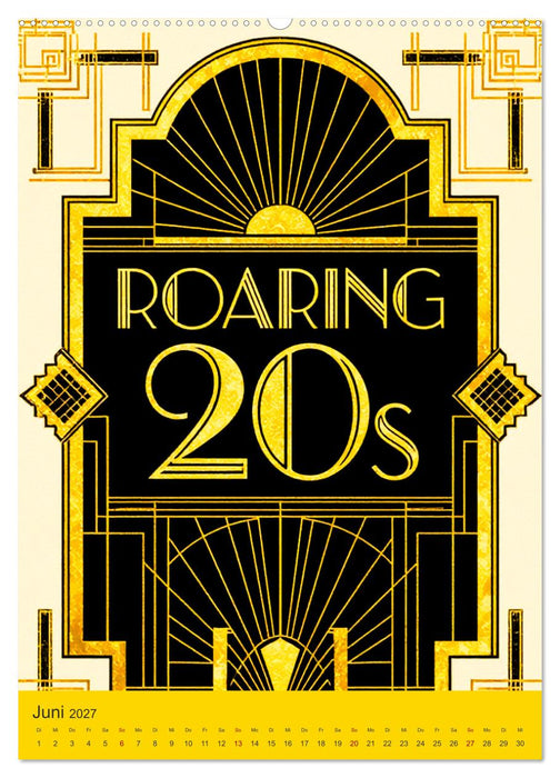 Art Deco Luxury – Golden Twenties (CALVENDO Wandkalender 2027)