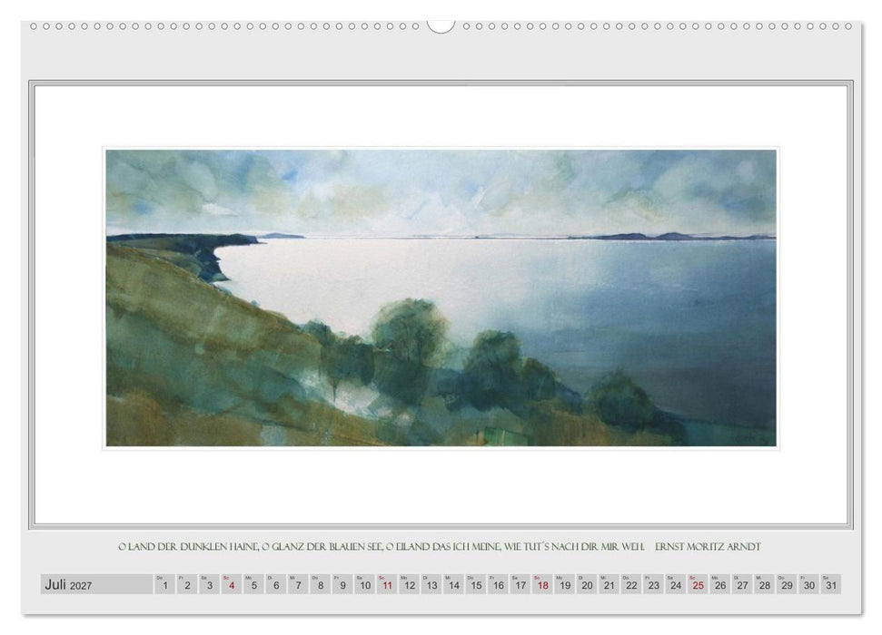 Zauber einer Insel (CALVENDO Premium Wandkalender 2027)