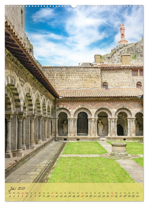 Le puy en Velay, Station am Jakobsweg (CALVENDO Premium Wandkalender 2027)