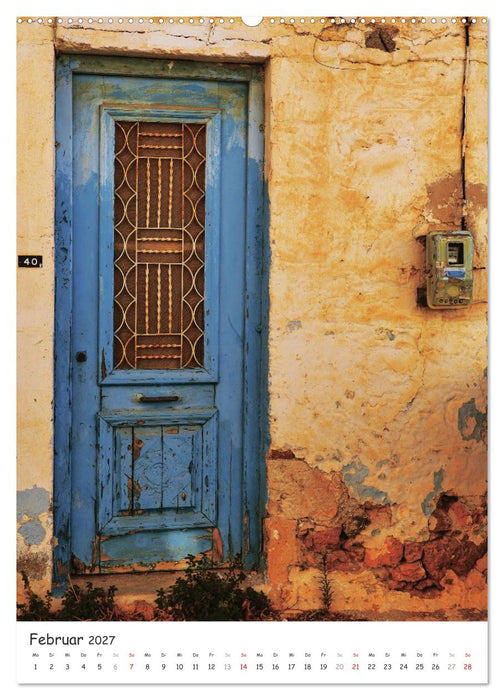 Kreta, deine Türen (CALVENDO Wandkalender 2027)
