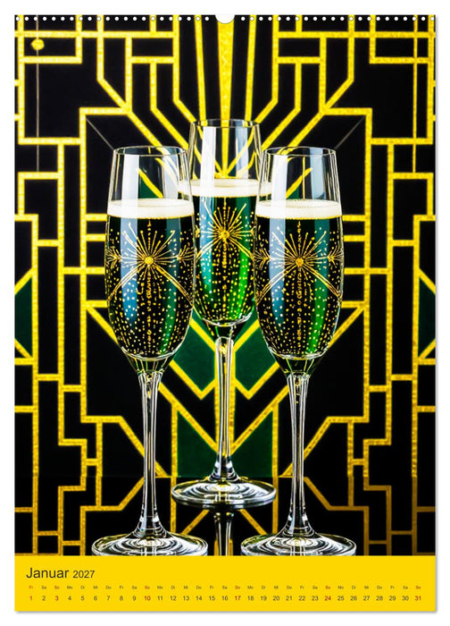 Art Deco Luxury – Golden Twenties (CALVENDO Premium Wandkalender 2027)