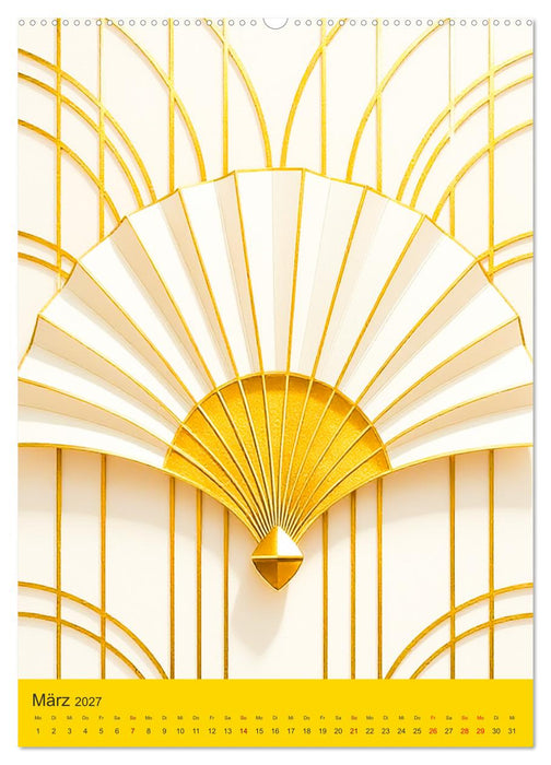 Art Deco Luxury – Golden Twenties (CALVENDO Premium Wandkalender 2027)