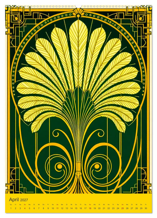 Art Deco Luxury – Golden Twenties (CALVENDO Premium Wandkalender 2027)