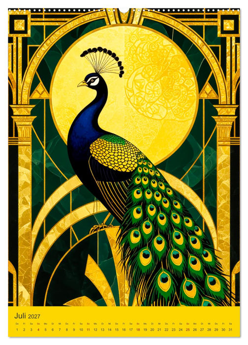 Art Deco Luxury – Golden Twenties (CALVENDO Premium Wandkalender 2027)