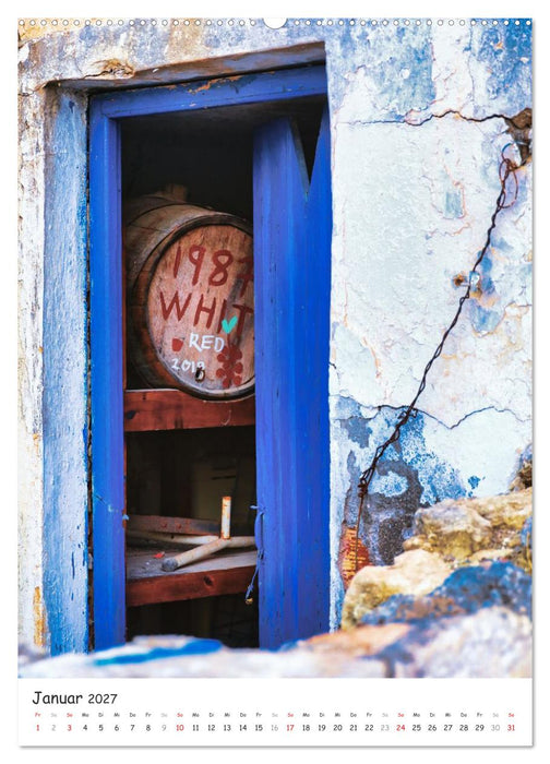Kreta, deine Türen (CALVENDO Premium Wandkalender 2027)