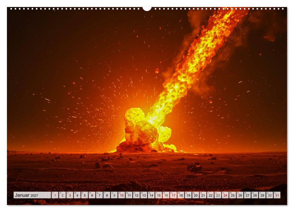 Naturgewalten - Ungezähmt und Unaufhaltsam (CALVENDO Wandkalender 2027)
