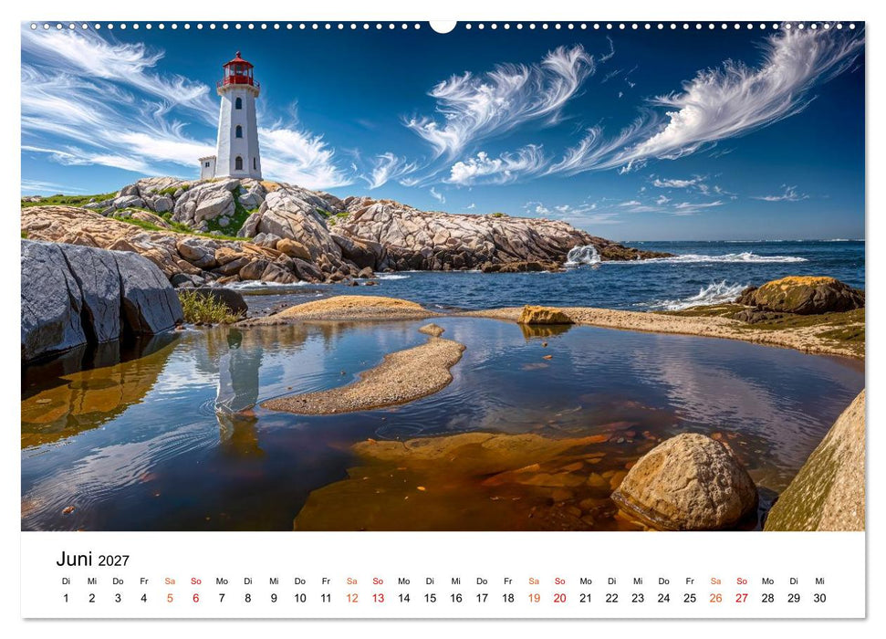 Kanada - zwischen Seen, Bergen und Küsten (CALVENDO Wandkalender 2027)