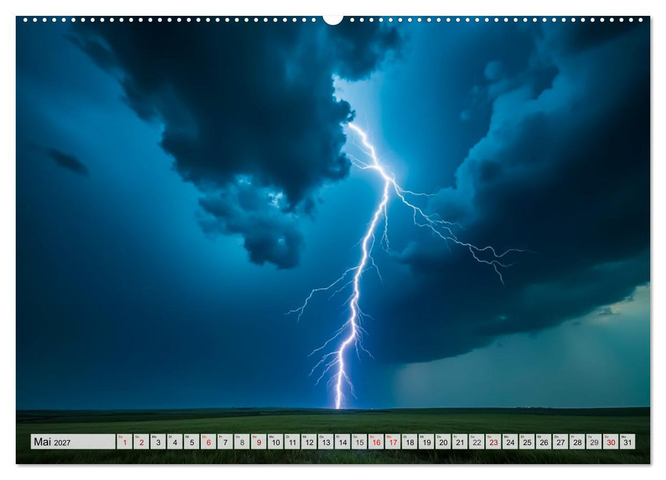 Naturgewalten - Ungezähmt und Unaufhaltsam (CALVENDO Premium Wandkalender 2027)