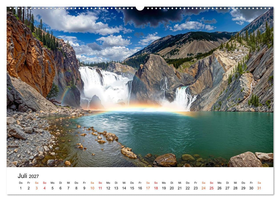 Kanada - zwischen Seen, Bergen und Küsten (CALVENDO Premium Wandkalender 2027)