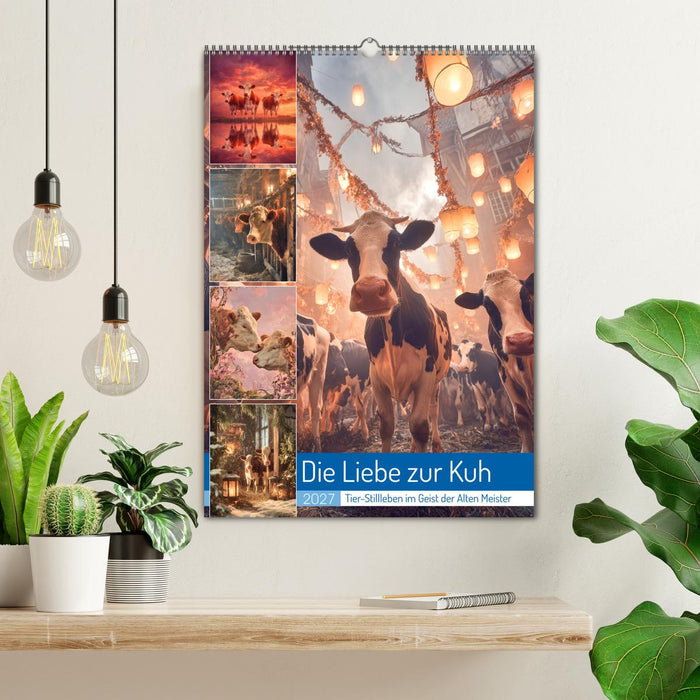 Die Liebe zur Kuh (CALVENDO Wandkalender 2027)