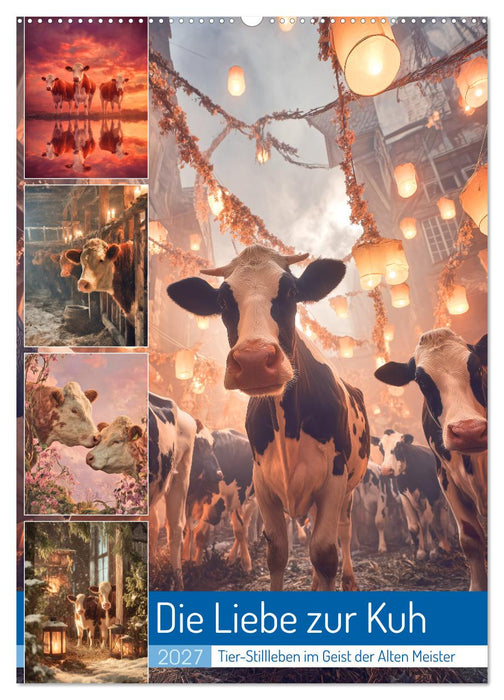 Die Liebe zur Kuh (CALVENDO Wandkalender 2027)
