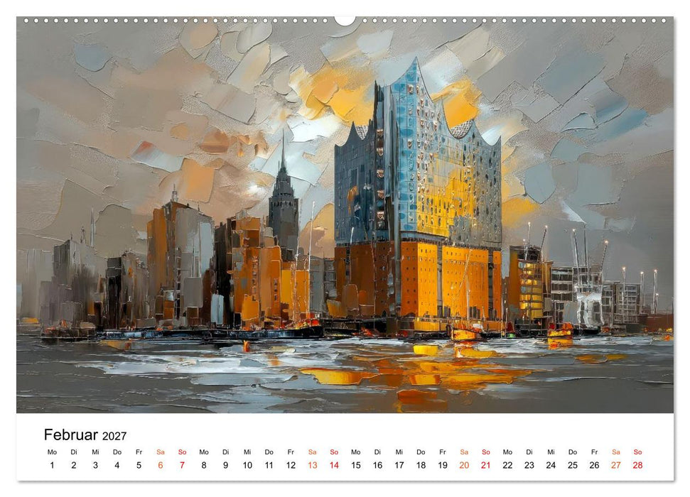 Europa Eleganz - Premium Edition (CALVENDO Wandkalender 2027)