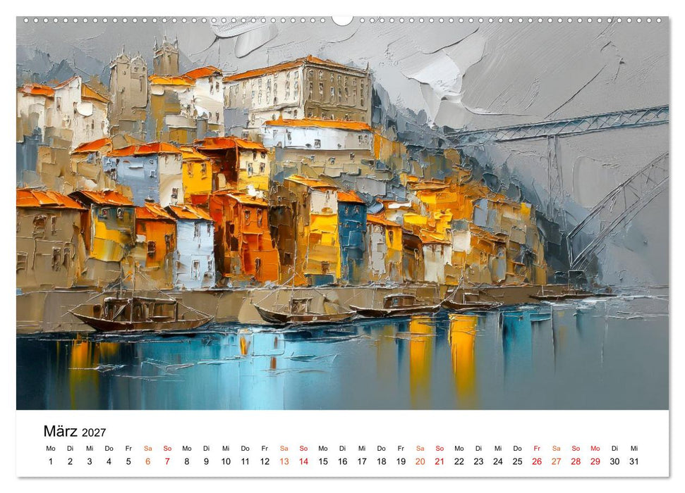 Europa Eleganz - Premium Edition (CALVENDO Wandkalender 2027)