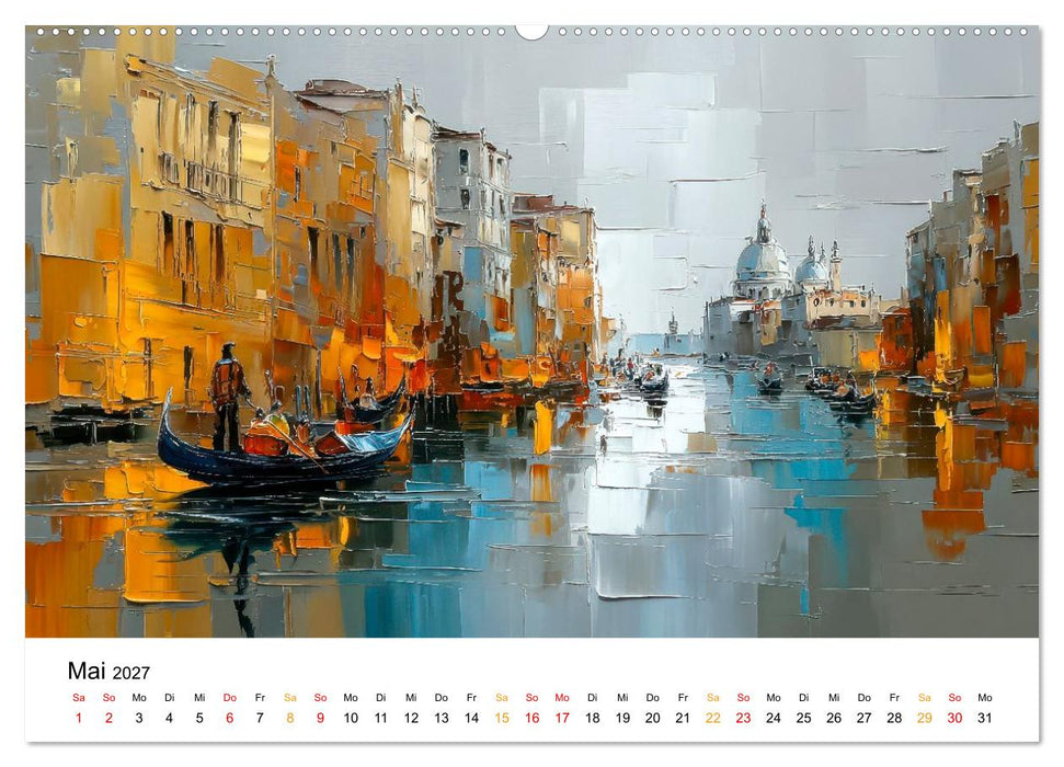 Europa Eleganz - Premium Edition (CALVENDO Premium Wandkalender 2027)