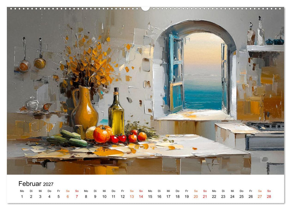 Küchen Poesie (CALVENDO Wandkalender 2027)