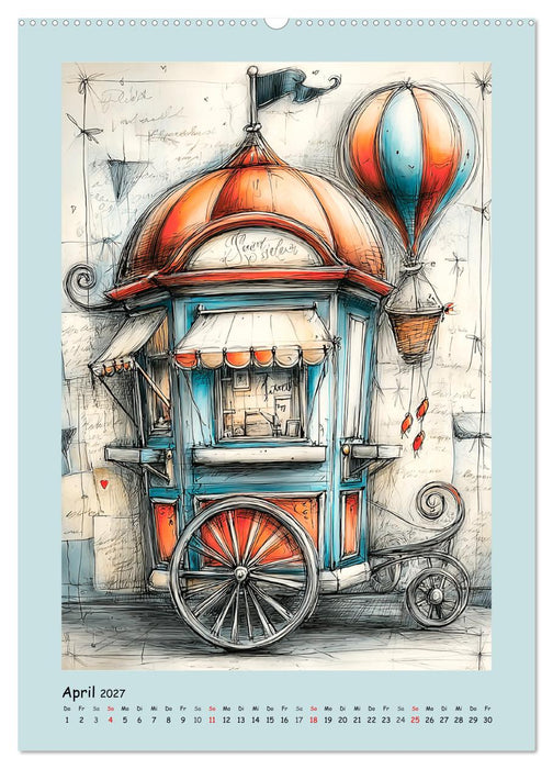 Kleine Wunder. Fantasie zwischen Zeit, Herz und Poesie (CALVENDO Premium Wandkalender 2027)