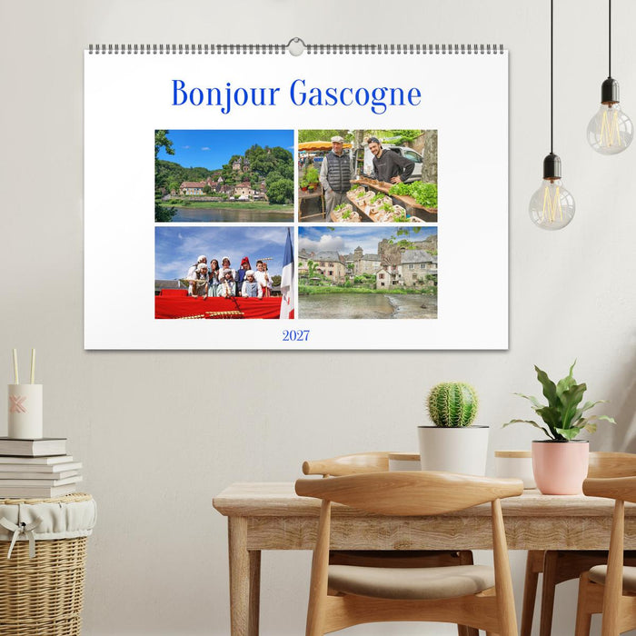 Bonjour Gascogne (CALVENDO Wandkalender 2027)