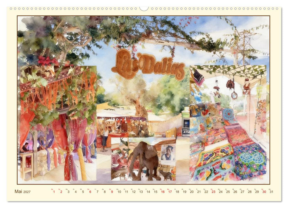 Mediterraner Zauber auf Ibiza (CALVENDO Premium Wandkalender 2027)