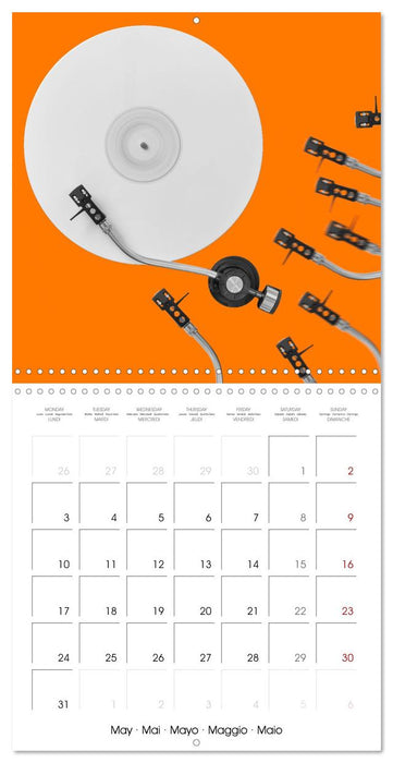 Vinyl in focus (CALVENDO Monthly Calendar 2027)