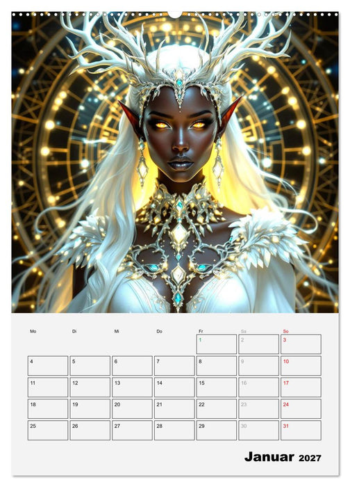 Herrscherinnen der Galaxien (CALVENDO Wandkalender 2027)