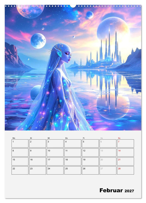 Herrscherinnen der Galaxien (CALVENDO Wandkalender 2027)