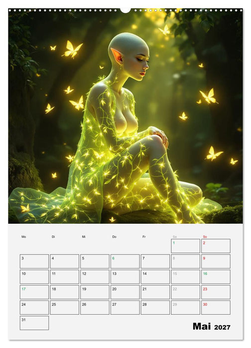 Herrscherinnen der Galaxien (CALVENDO Wandkalender 2027)