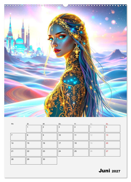 Herrscherinnen der Galaxien (CALVENDO Wandkalender 2027)