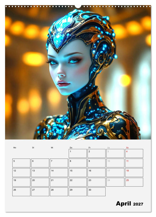 Herrscherinnen der Galaxien (CALVENDO Premium Wandkalender 2027)