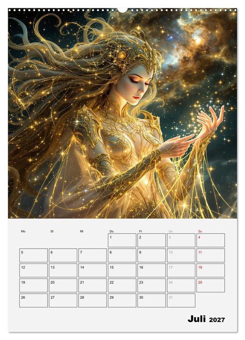 Herrscherinnen der Galaxien (CALVENDO Premium Wandkalender 2027)