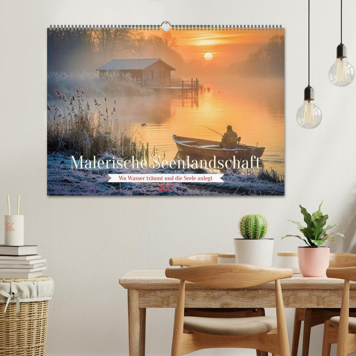 Malerische Seenlandschaft (CALVENDO Wandkalender 2027)