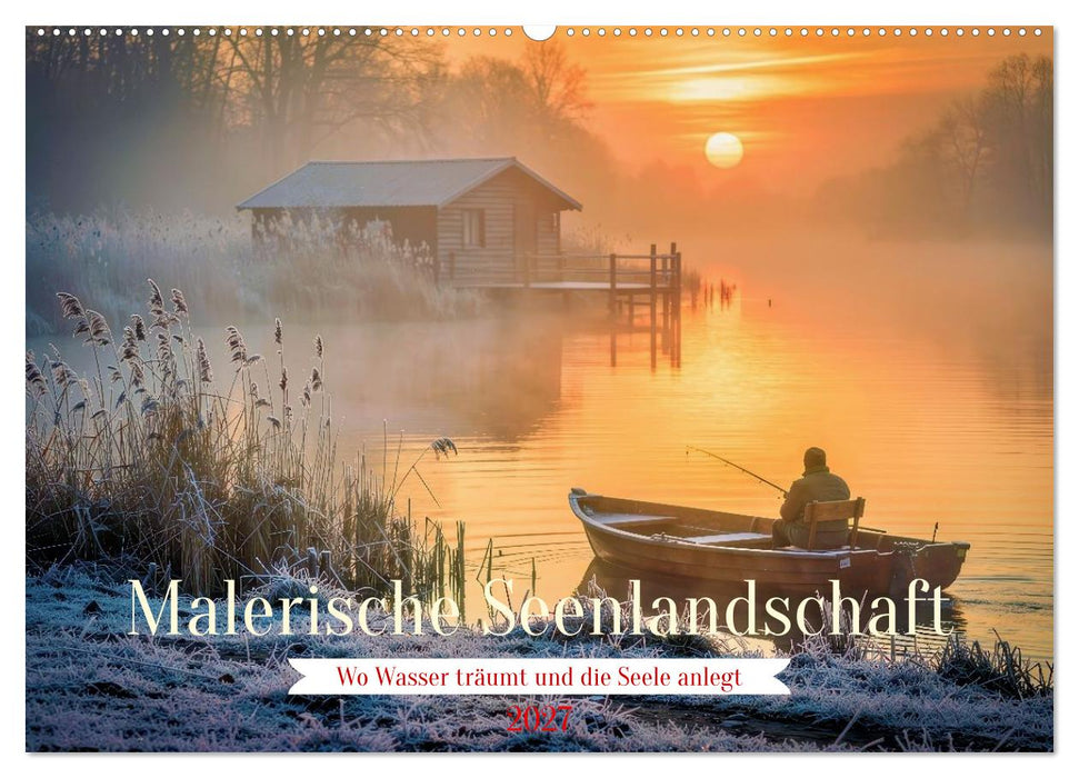 Malerische Seenlandschaft (CALVENDO Wandkalender 2027)