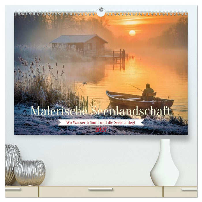 Malerische Seenlandschaft (CALVENDO Premium Wandkalender 2027)