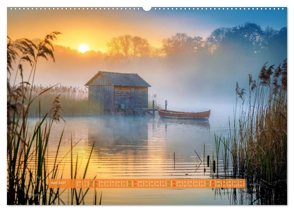 Malerische Seenlandschaft (CALVENDO Premium Wandkalender 2027)