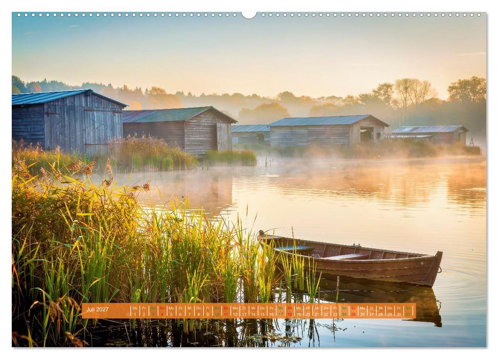 Malerische Seenlandschaft (CALVENDO Premium Wandkalender 2027)