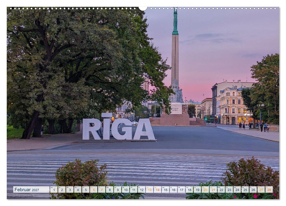 Nordischer Glanz – Tallinn - Riga - Vilnius (CALVENDO Wandkalender 2027)