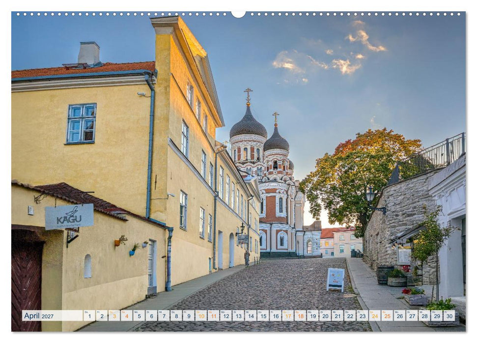 Nordischer Glanz – Tallinn - Riga - Vilnius (CALVENDO Wandkalender 2027)