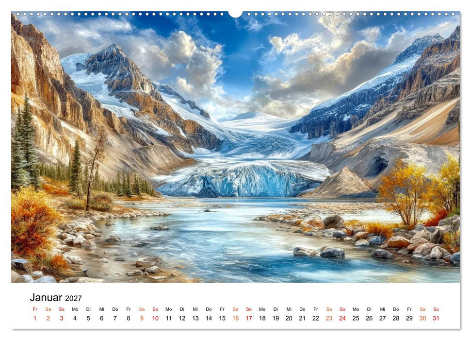Kanada - Weite, Wasser, Wunder (CALVENDO Wandkalender 2027)