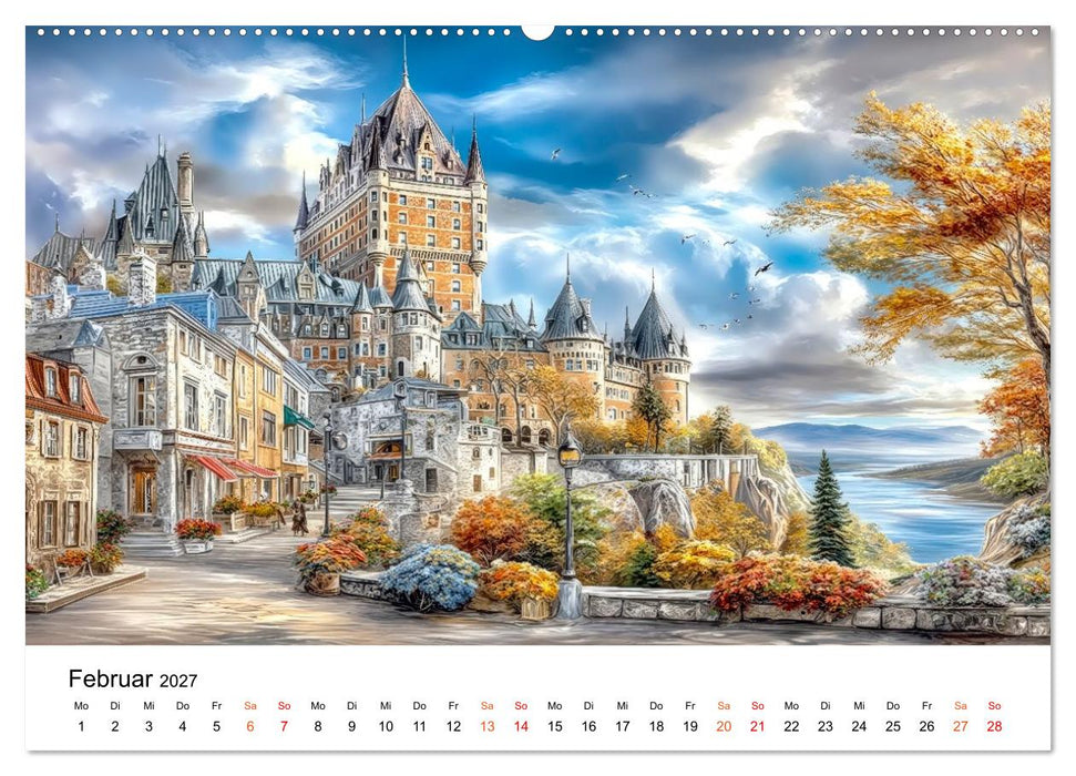 Kanada - Weite, Wasser, Wunder (CALVENDO Wandkalender 2027)