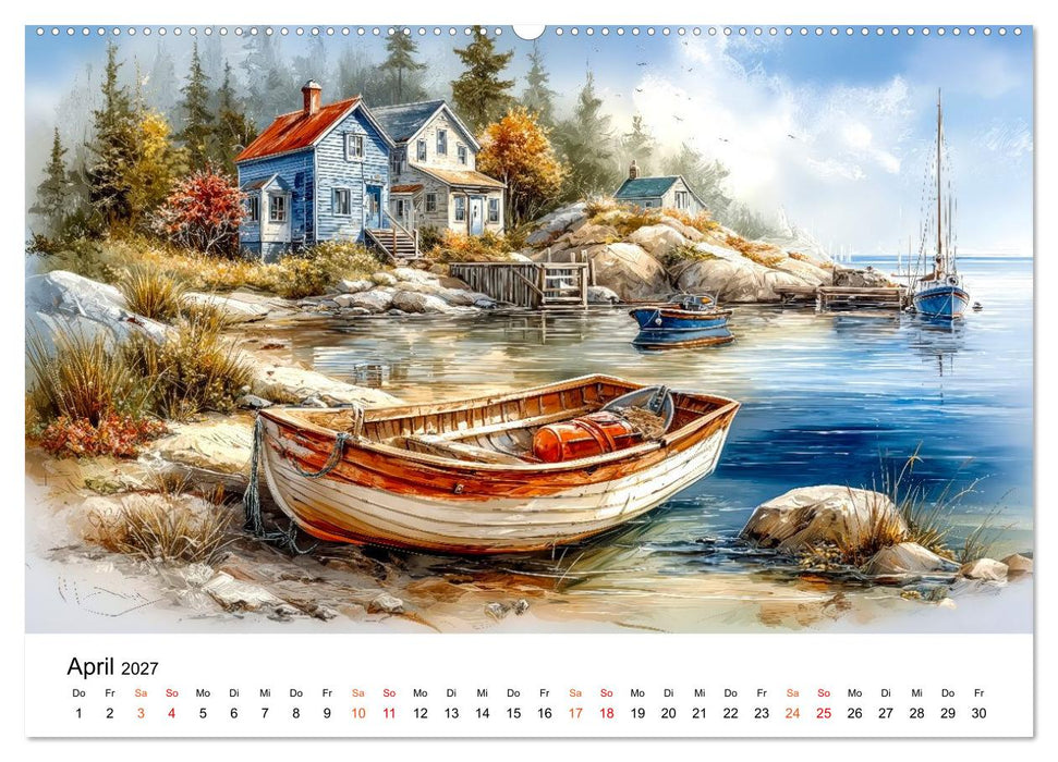 Kanada - Weite, Wasser, Wunder (CALVENDO Wandkalender 2027)