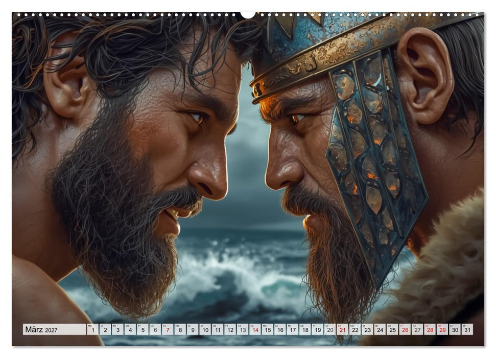 Odysseus Reise – Gefahren, Verlockungen, Schicksal (CALVENDO Wandkalender 2027)