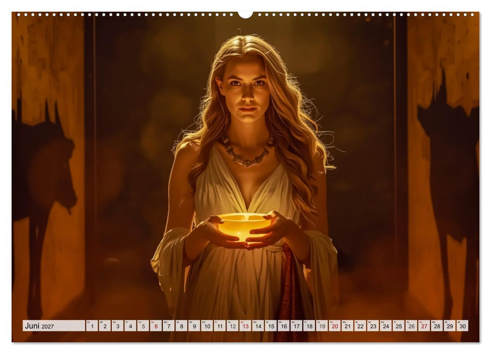 Odysseus Reise – Gefahren, Verlockungen, Schicksal (CALVENDO Wandkalender 2027)