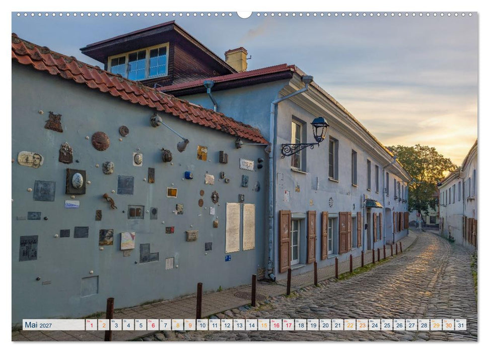 Nordischer Glanz – Tallinn - Riga - Vilnius (CALVENDO Premium Wandkalender 2027)