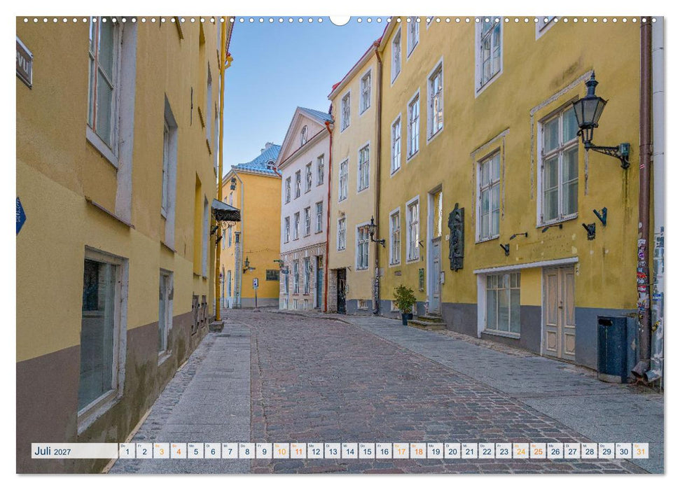 Nordischer Glanz – Tallinn - Riga - Vilnius (CALVENDO Premium Wandkalender 2027)