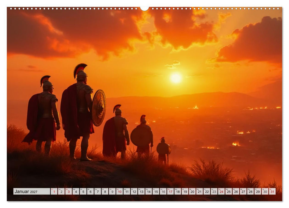 Odysseus Reise – Gefahren, Verlockungen, Schicksal (CALVENDO Premium Wandkalender 2027)