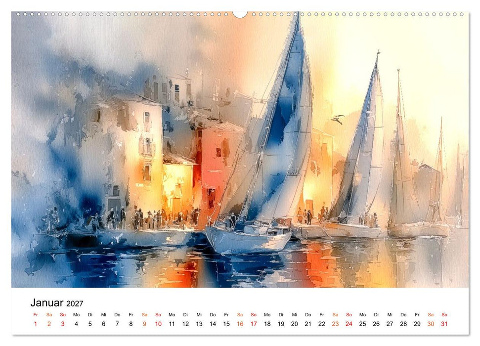 Segeln - Wind Eleganz (CALVENDO Wandkalender 2027)