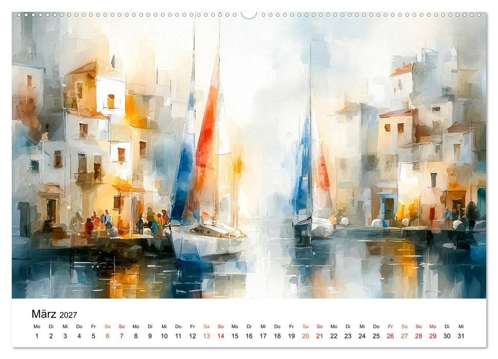 Segeln - Wind Eleganz (CALVENDO Premium Wandkalender 2027)
