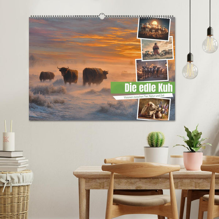 Die edle Kuh (CALVENDO Wandkalender 2027)
